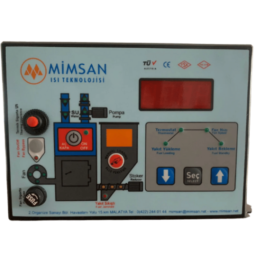 Kazan Kumanda Paneli